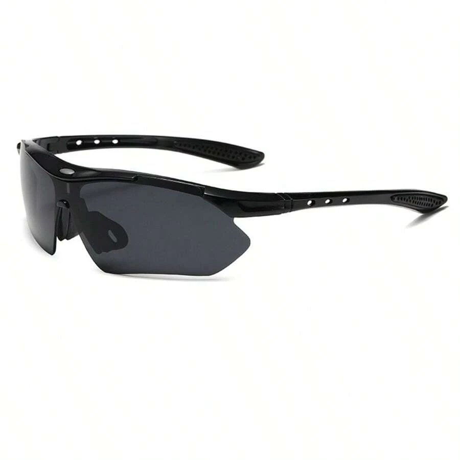 1 Pair Unisex Cycling Glasses For Road Bike, Mountain Bike, Outdoor Riding - Multicolor - View 1