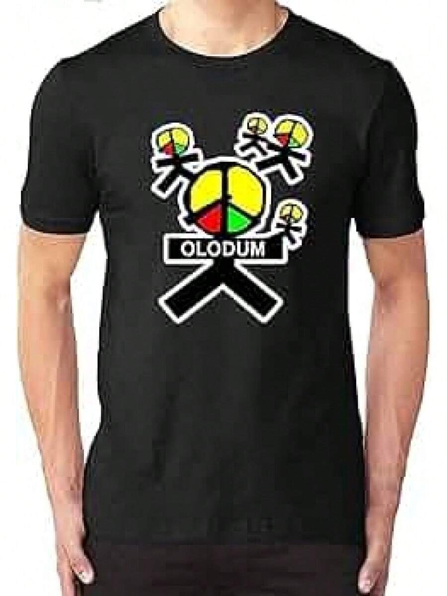 Vintage Cotton Graphic Tees, Summer Tees, Summer Tops, Women's Vacation Sets, Men's Summer Clothes, Retro Summer Tees For Men, Printed Graphic Tees For Men, Anti- MJs OLODUM Tees, Sizes XS-4XL, Women's Summer Tops, Women's Summer Clothes, The Perfect Gift For Men And Women, Matching Family Sets For Adults And Children. - 黑色 - 查看 1