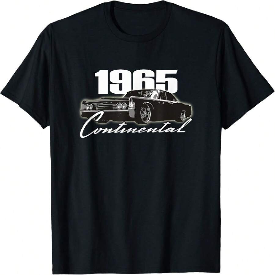 1965 Continental T-Shirt - Black - View 1
