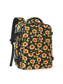 Unisex Travel Backpack Business/Commute/Vacation/Travel/University Use Multi-Layer Laptop Backpack Multifunctional - Multicolor - View 4