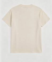 [Alta calidad]Nueva camiseta blanca de manga corta para mujer 2026, de corte holgado, ideal como capa base para el verano, perfecta para usar en capas. - Albaricoque - Ver 2