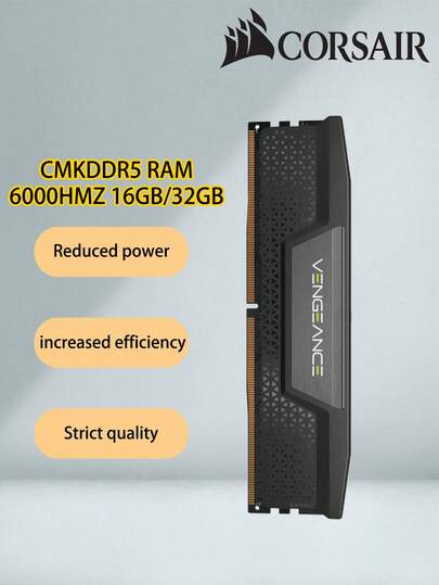 CORSAIR 美国海盗船DDR5台式机内存条16G 32G 6000标尺