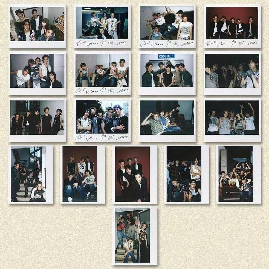 18pcs CORTI/S Korean Boy Group Material Photocard, Group And Individual Highly Attractive Fan Support Collection Essential Cards, Perfect For Card Holders, Standees, And Gifts For Friends - Multicolor - View 1