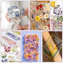 150 piezas de flores decorativas de colores (incluye una caja de almacenamiento transparente), adecuadas para manualidades de decoración del hogar, proyectos artísticos estacionales y elaboración de ramos. Perfecto para el Día de Acción de Gracias, Halloween y Navidad. Los pétalos delicados aportan un toque festivo. Material de artesanía ligero. Un hermoso set de pequeñas flores en forma de estrella, también adecuado para la fabricación de joyas de resina. - multicolor - Ver 9