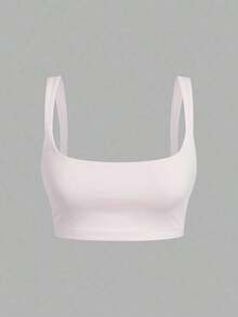 3 piezas Camiseta de tirantes de unicolor y corta para mujeres - Multicolor 7 - Ver 7