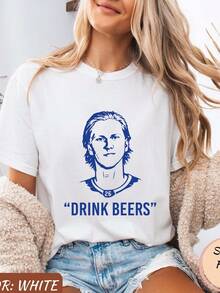 playeras de hombre camisas para hombre playera de hombre camisas de hombre ropa de hombreSam Carrick Rasmus Dahlin Drink Beers Shirt camisa de hombre playeras playeras para hombre sudadera para hombre conjuntos de hombre y2k - Blanco - Ver 7