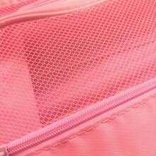 1pc Fashion Portable Cosmetic Bag, New Travel Large Capacity Waterproof Toiletry Organizer - C Pink - View 4