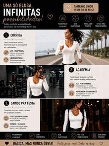 Women's V-Neck Shaping Blouse - Slim Fit, Second Skin Style, Versatile, Elegant, Casual, And - Putih - View 5