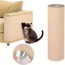 30x100CM Alfombra rascadora autoadhesiva personalizable para gatos - Protege los muebles y promueve uñas saludables - 40*200CM - Ver 1