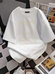 Women's Simple Loose Fit Modern Style T-Shirt Print ACOTAR Book T Shirt V1 Tarot Tattoo Merch Vintage Velaris SweaT City Starlight SJM Bookish 1704LO Women's Graphic Print T-Shirt Summer 2026 - 白色 - 查看 3