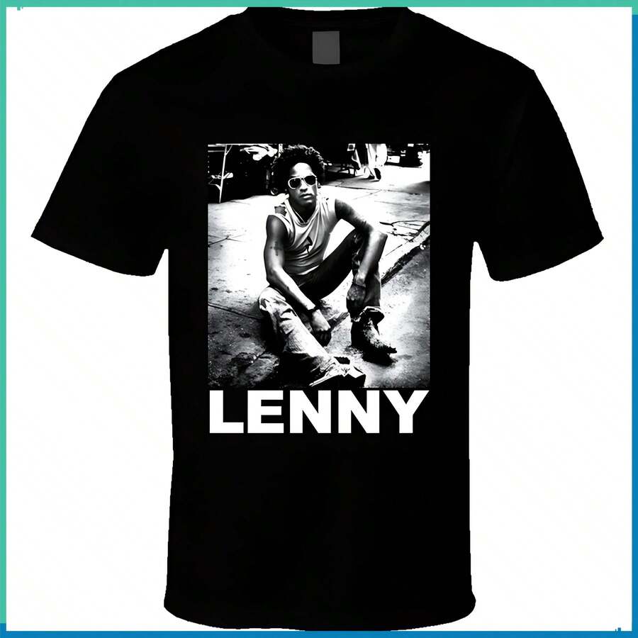 Lenny Ktz Rock T Shirt - Black - View 1