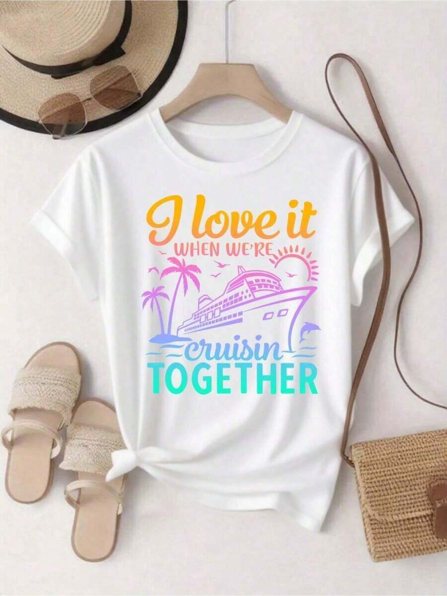 Vintage T-Shirt For Women With The Phrase "God Answers Prayers" - Christian Faith - "I Am Proof That God Answers Prayers. I Can Do All Things Through Christ." - Short-Sleeved, Round-Neck T-Shirt, Soft And Casual, Ideal For Church, Casual Summer Wear. - 白色 - 查看 1