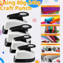 4pcs Circle Paper Hole Puncher Cutter Tool Set Daily Fashion Circle Shapes 1.38 Inch 3.5cm 1.1 Inch 2.8cm 0.87 Inch 2.2cm 0.71 Inch 1.8cm DIY Portable Suitable For Paper Crafts For Cardmaking For Scrapbooking For Journaling For Student - 4pcs Circle Cutter Paper Hole Punchers Set - View 5