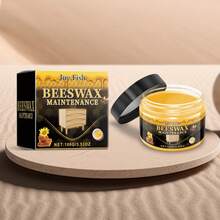 Beeswax Furniture Polish Cream, Deep Nourishing Conditioner For Wooden Cabinet Table Floor, Refreshes Faded Texture, Waterproof And Anti-Crack Maintenance - Beeswax Polishing Compound for Solid Wood Furniture - View 9