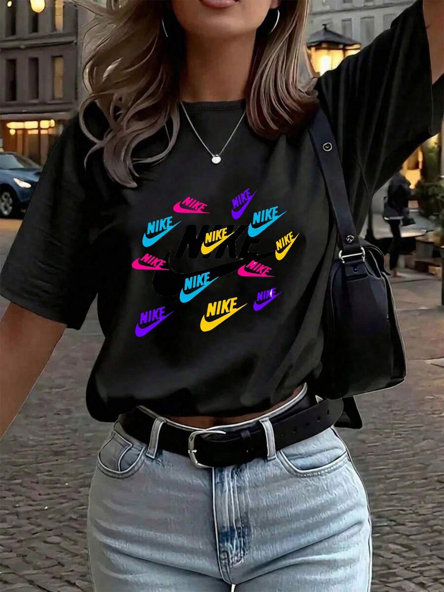 Women T-Shirts - Black - View 1