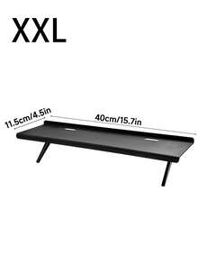 1pc Hot-Selling Computer TV Screen Storage Rack, Wireless Router Set-Top Box Top Mount Shelf, Drill-Free Storage Bracket, Handy Tool - Multicolor - View 12