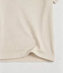 [Alta calidad]Nueva camiseta blanca de manga corta para mujer 2026, de corte holgado, ideal como capa base para el verano, perfecta para usar en capas. - Albaricoque - Ver 3