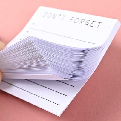 100pcs Self-Adhesive Memo Notes, Reminder For Study & Memo, Portable Reading Diary, Suitable For Planning, Home And Office Use