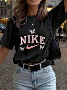 Women T-Shirts - Black - View 6