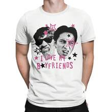 Camisetas de algodón con calefacción para hombre, con estampado de Rivalry I Love My Boyfriend Shane Hollander e Ilya Rozanov, tallas grandes. - Blanco - Ver 3