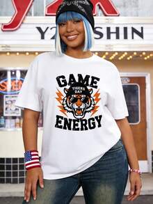 Camiseta de manga corta con cuello redondo suave y casual de verano para mujer, tops para salir, algodón, vintage, estilo callejero europeo y americano, casual deportivo, estilo unisex, estilo casual urbano, tops bonitos, Gen Z, curvy, ropa Y2K, camisetas divertidas, tops para damas, conjuntos de vacaciones para mujer, top lindo, camiseta gráfica, conjuntos de primavera, camisetas holgadas, ropa de calle retro, estilo de los 90, estilo de los 2000, subcultura, top negro, tops blancos, atuendo de fiesta de los 90. Negro - Blanco - Ver 3