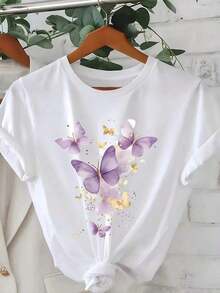 Women T-Shirts - White - View 7