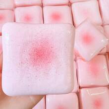 Toast Bread Slow Rising Squishy, Soft Foam Squishy Stress Relief Squeeze Toy, Premium Realistic Food Squishies, Cute Bakery-Style Squeeze Toy For Relax & Gift (Pink) - Pink - 查看 2
