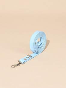 A Simple And Stylish Sky-Blue PU Leash, Suitable For Pet Cats And Small Dogs, Perfect For Outdoor Walks (Not Suitable For Large Dogs) - Blue - View 7