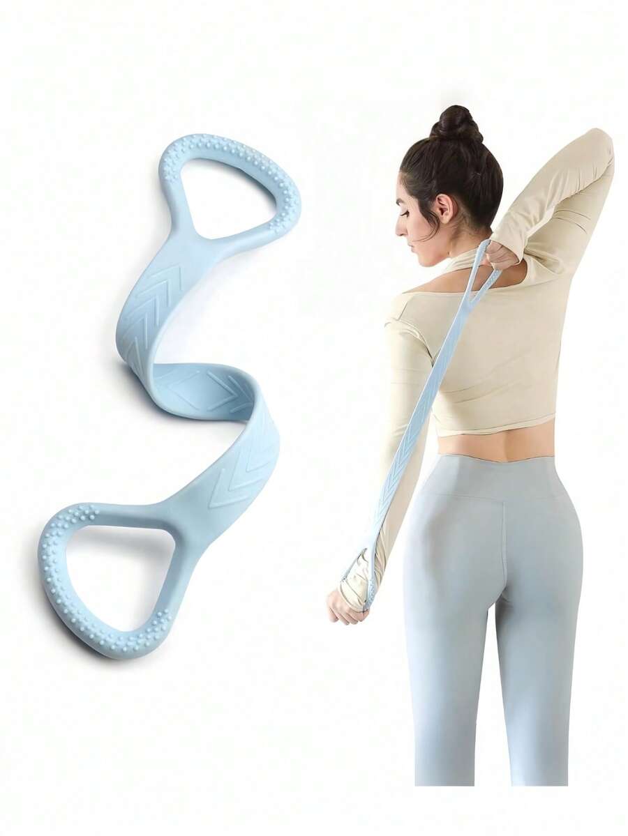 One New Type Of Durable Silicone Resistance Trainer, Resistant To Breakage And Stretching, With Long-Lasting Shape Stability. Resistance Band, Suitable For Resistance Training Of The Chest, Arms And Shoulders. - Multicolor - View 1