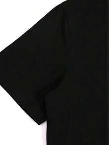 Camiseta de Talla Grande con Estampado de Rosas y Periódico - 100% Algodón, Cuello Redondo para Hombres, Regalos, Ropa para Hombres Altos y Corpulentos - Blanco - Ver 10