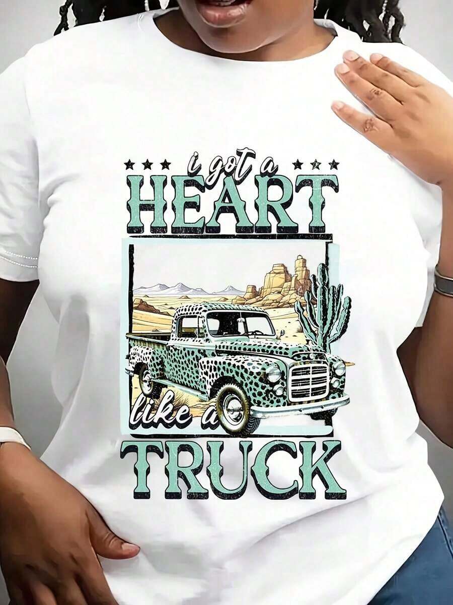 Camiseta de música country, camiseta con gráficos western, camiseta de camionero, camiseta de vaquero, camiseta country, camiseta con meme de vaquera linda - Blanco - Ver 1