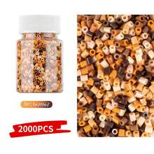 Manik-manik Fuse Sundymot 2,6mm, 2000 PCS+ Seri Warna Cokelat Maillard, Dikemas Secara Individual Dengan Botol Penyimpanan, Cocok Untuk Liontin DIY, Gantungan Kunci, Pembuatan Perhiasan, Kerajinan Tangan, Wisuda, Kembali ke Sekolah, Natal, Pesta, Hadiah Ulang Tahun, Set Isi Ulang Manik-manik Fuse 2,6mm Multi-Warna - Manik-manik puzzle 2,6mm - View 18