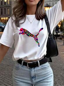 Women T-Shirts - White - View 6