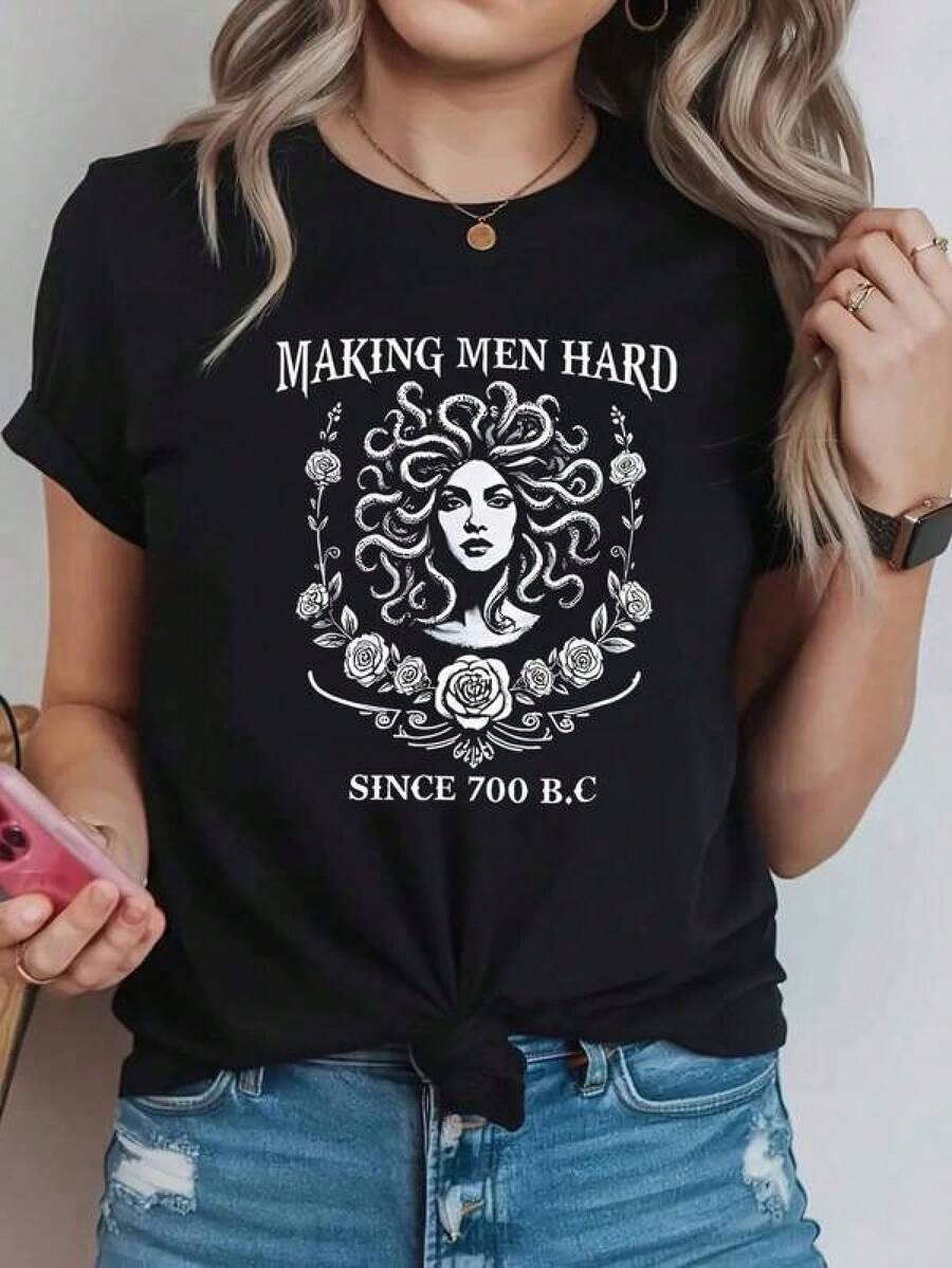 Women T-Shirts - Black - View 1