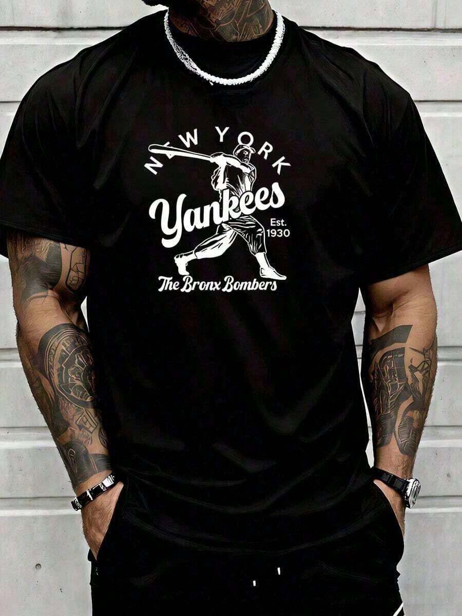 Camia Negra de la Liga de Béisbol, Diseño Vintage del Equipo de Béisbol de Chicago, Una Camia Elegante y Casual para Deportes, Fitness, Estilo Urbano y Conjuntos Personalizados. Una camia gráfica adecuada tanto para hombres como para mujeres. Ideal para regalar. Camisetas para mujer, camisetas para hombre, camisas > Elegantes. Estilo bohemio. Blusas suaves, transpirables y cómodas para mujer, ideales para primavera, verano y otoño, perfectas para vacaciones, viajes y uso diario, y para ver partidos. - Negro 4 - Ver 1