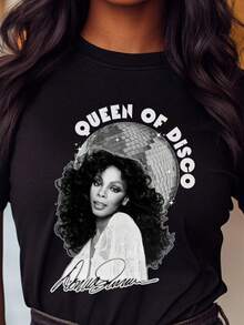 Women T-Shirts - Black - View 1