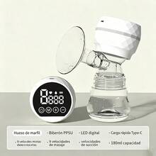 Aspirador eléctrico portátil,Aspirador recargable con pantalla LCD, aspirador eléctrico de 9 velocidades con auxiliar, capacidad de 150 ml, - Multicolor - Ver 15