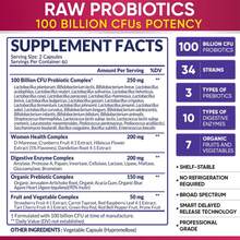 PSLALAE Probiotics For Women - Nourishes Digestive System, Promotes Digestion And Intestinal Health, Enhances Immunity, Overall Health - 120pcs - 120 Capsules - View 2
