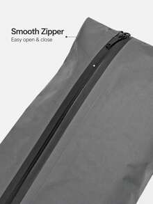 1 pieza Bolsa de compresión al vacío de 17L para viaje al aire libre, senderismo, equipaje, almacenamiento de ropa, organizador de ropa, caja de almacenamiento, bolsa de almacenamiento de equipaje - Multicolor - Ver 4