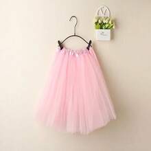 Women's Vintage Summer Tulle Skirt, Elegant Adult Ballet Dancewear, Party Costume, Dance Dress, Mini Skirt - 羅莎 - 查看 4
