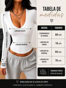 Women's V-Neck Shaping Blouse - Slim Fit, Second Skin Style, Versatile, Elegant, Casual, And - Putih - View 4