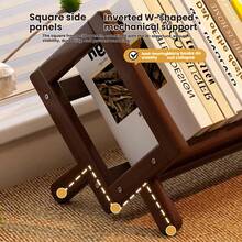 Creative Cross-Border Minimalist Bookshelf, Home Student Desk Organizer, Office Desktop Book Storage, Home Organization, Simple Design Bookshelf Display Rack, Lightweight Frame, Multi-Functional Desktop Bookshelf, Workspace Organization, Home Office - Multicolor - View 3