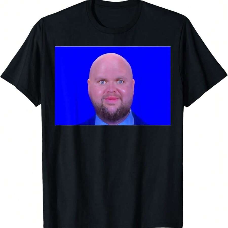 JD Vance Meme T-Shirt - Black - View 1