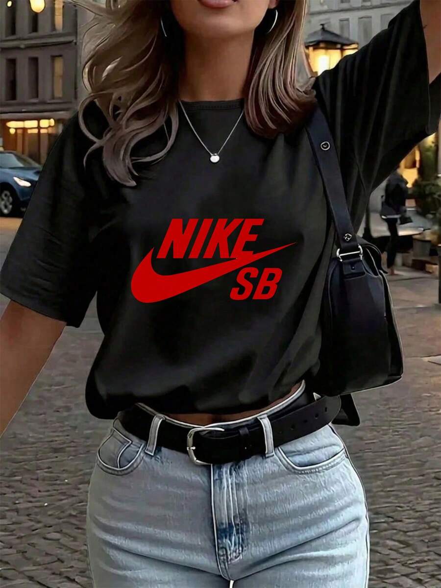 Women T-Shirts - Black - View 1