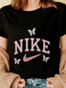 Women T-Shirts - Black - View 3