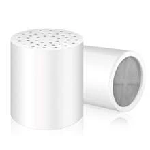 20-Stages Shower Filter Replacement Cartridges - Universal Fit For Most Shower Head Filters, Reduces Chlorine & Chemicals, PH Balanced Water For Soft Skin & Healthy Hair(2-Pack) - Bộ 2 lõi lọc thay thế cho vòi sen - Xem 11