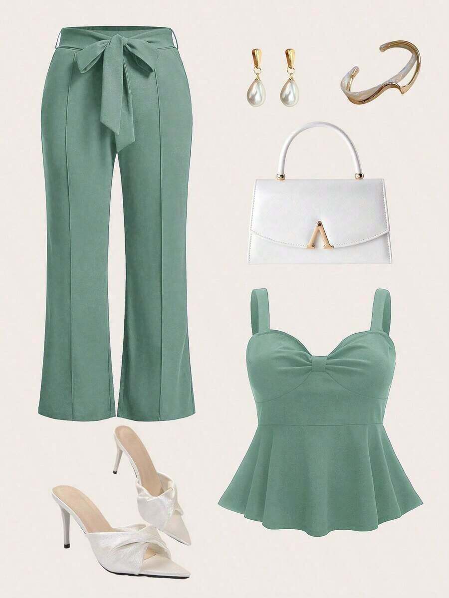 Maternity Activewear - Màu xanh Bạc hà - Xem 1