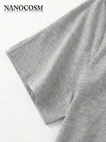[100% Algodón] Seguiremos jugando a Eye Tag o te vas a meter en problemas - Camiseta con estampado de tu chico - Camiseta viral para fiestas, bares y discotecas - Unisex para mujeres y hombres, uso diario en el campus - Gris - Ver 6