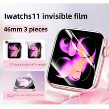 3pcs Applicable Watch Screen Protector Film For Apple Watch S11 S10 42/46mm, S9/S8/7 41mm/45mm, Soft Hydrogel Full Coverage Anti-Scratch Protective Film For Smart Watch - 3PCS - View 14