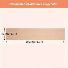 30x100CM Alfombra rascadora autoadhesiva personalizable para gatos - Protege los muebles y promueve uñas saludables - 40*200CM - Ver 11